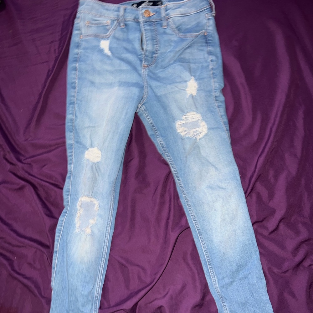 Hollister curvy high rise jeans
